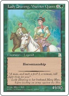 Lady Zhurong, Warrior Queen Portal Three Kingdoms